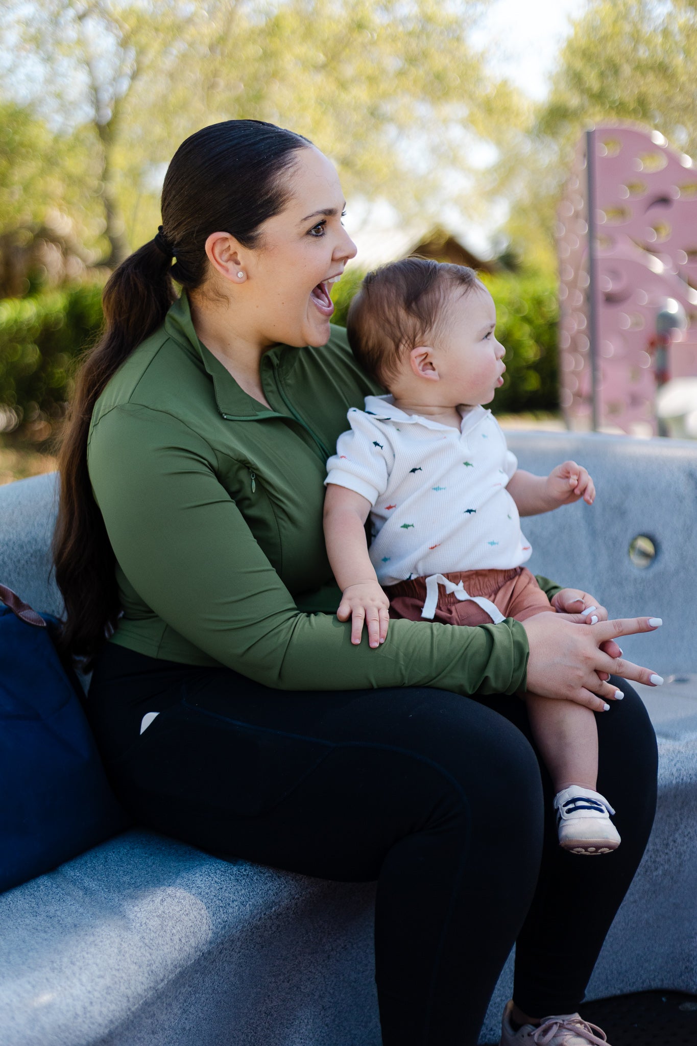 NourishGuard UPF Shirt — High Neckline • Fitted